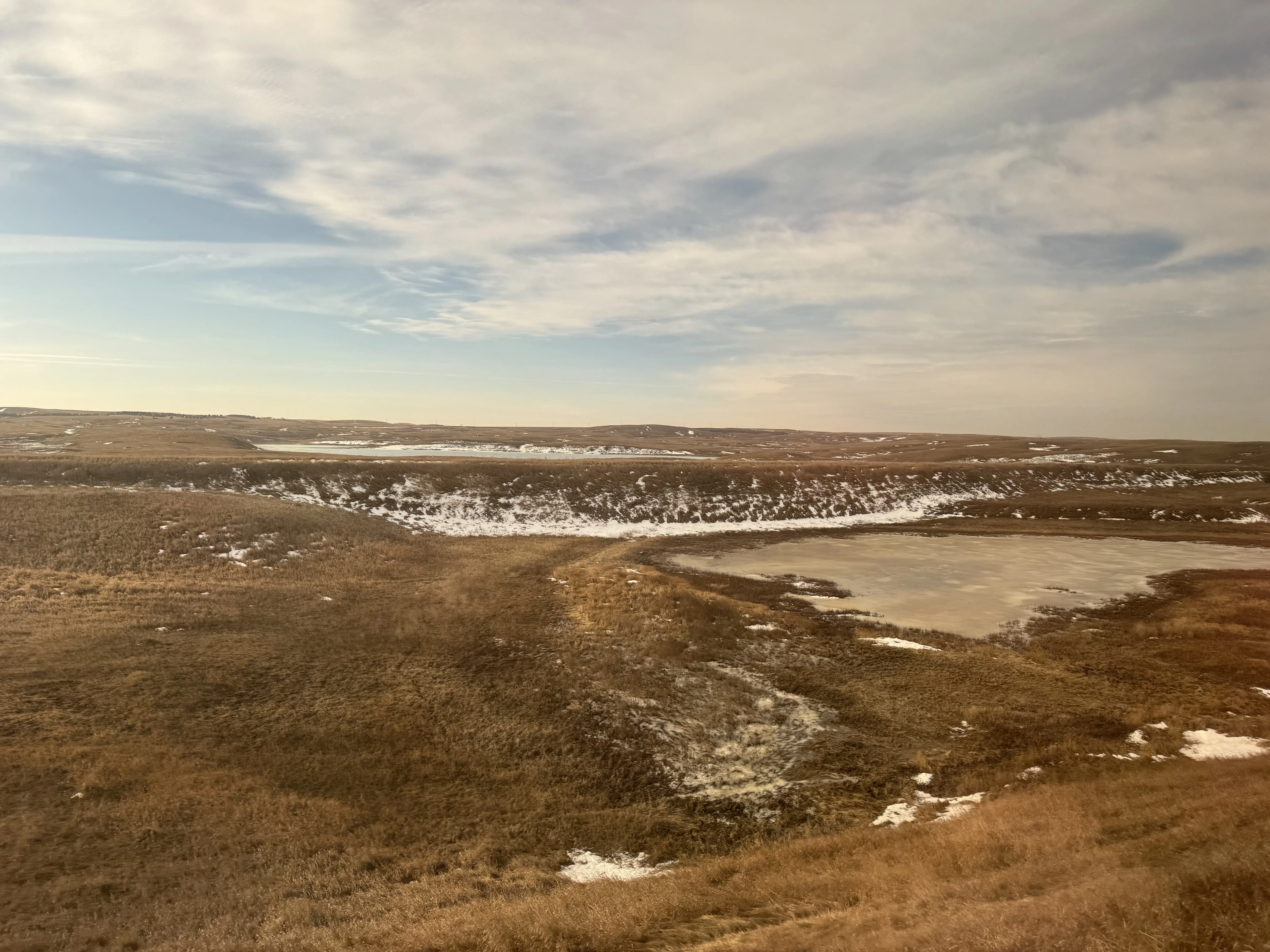 Looking out at the plains